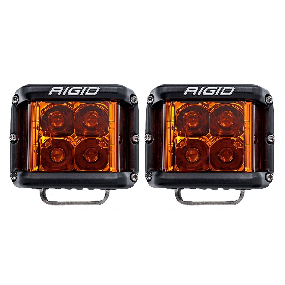 RIGID Industries - D-SS Spot Lens - Amber, 9-36V, IP68