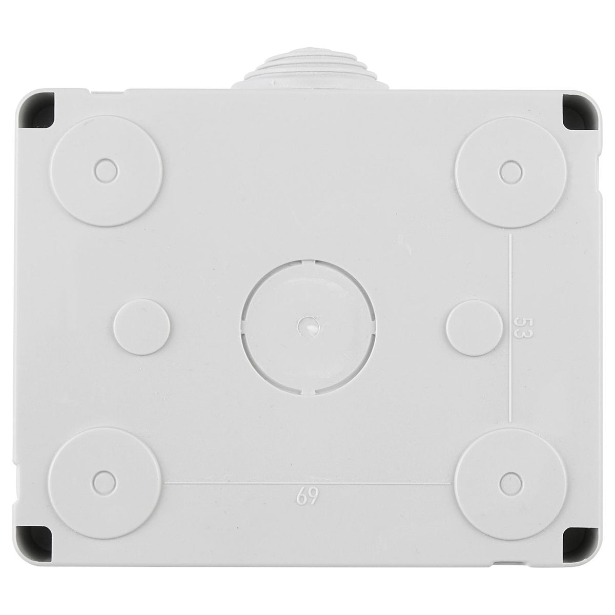 Vimar IP55 3-Module Surface Enclosure, For Eikon Arké Plana, 3pk
