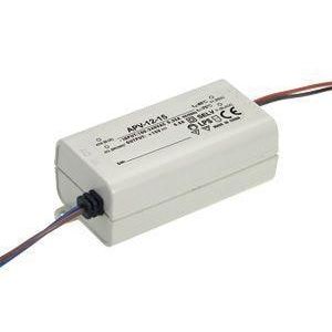 Mean Well - LED Power Supplies - 12W, 24V, 0.5A, 90-264V (APV-12-24)