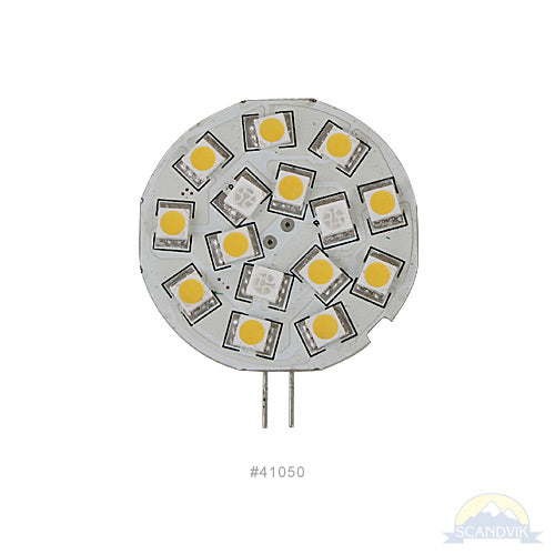 SCANDVIK - Replacement Bulb - 12/24V, 150lm, Warm White, 0.14A, G4, 1.7W (41050)