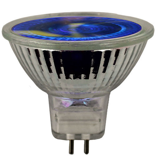 Microlamp - Replacement Bulb - 12V, 35W, Blue, MR16 (MR16-12V-35W-BLUE)
