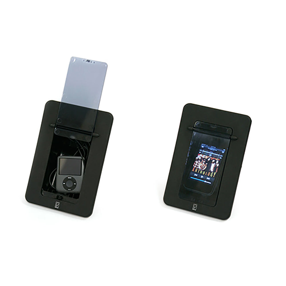 Poly-Planar - Spa Side Smartphone Enclosure with Door - Black