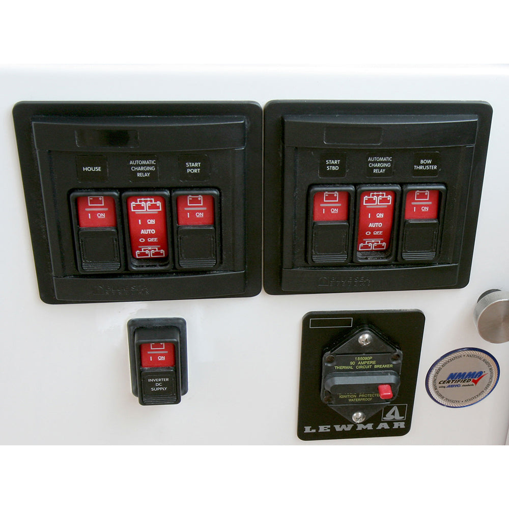Blue Sea Systems Remote Control Panel, for ML-Series Switches and ML-ACR, 12/24V DC, 3-Position