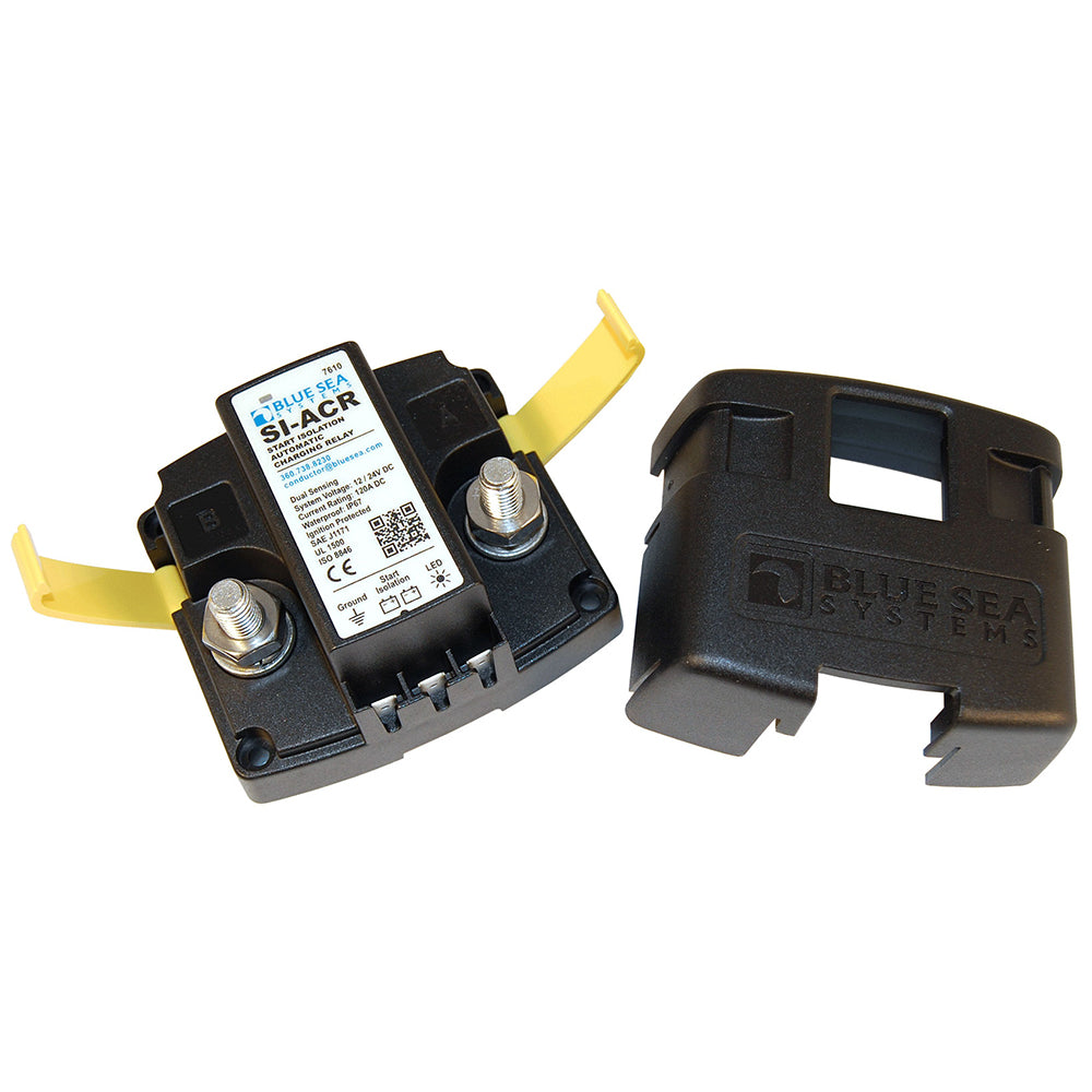 Blue Sea Systems SI-Series Automatic Charging Relay, 120A, 12V/24V, IP67, Ignition Protected