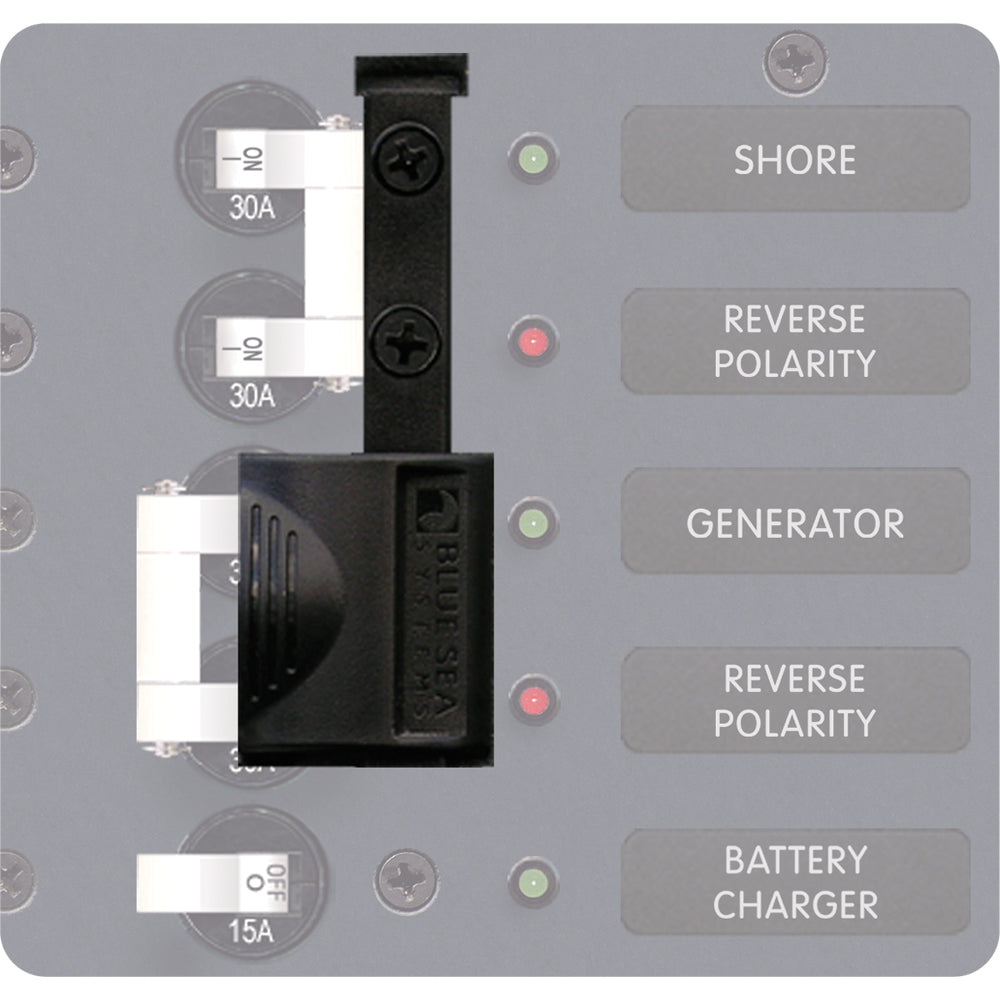 Blue Sea Systems AC A-Series 2-Pole Circuit Breaker Lockout Slide