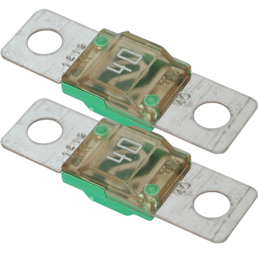 Blue Sea Systems AMI/MIDI Fuse Pair, 32V DC, Tin-Plated Copper Blades, Ignition Protected
