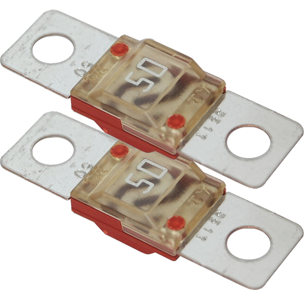 Blue Sea Systems AMI/MIDI Fuse Pair, 32V DC, Tin-Plated Copper Blades, Ignition Protected