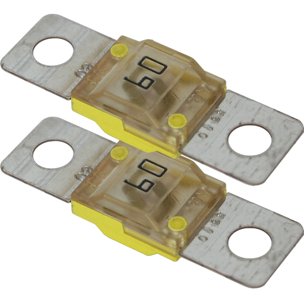 Blue Sea Systems AMI/MIDI Fuse Pair, 32V DC, Tin-Plated Copper Blades, Ignition Protected