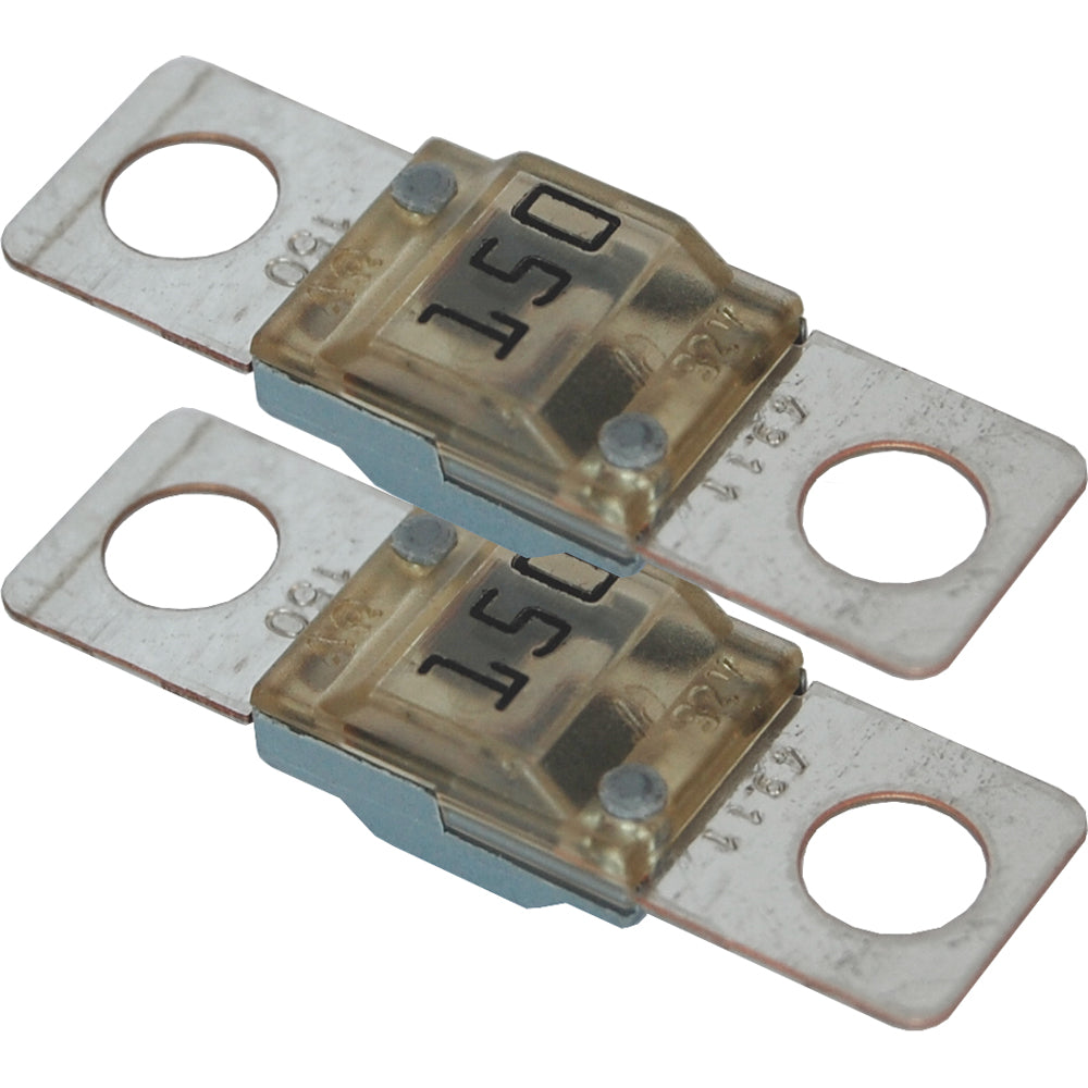 Blue Sea Systems AMI/MIDI Fuse Pair, 32V DC, Tin-Plated Copper Blades, Ignition Protected