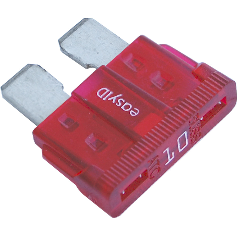 Blue Sea Systems easyID ATC Blade Fuse, LED Blown Indicator, 1000A at 32V DC, Tin-Plated Blades, 2pk