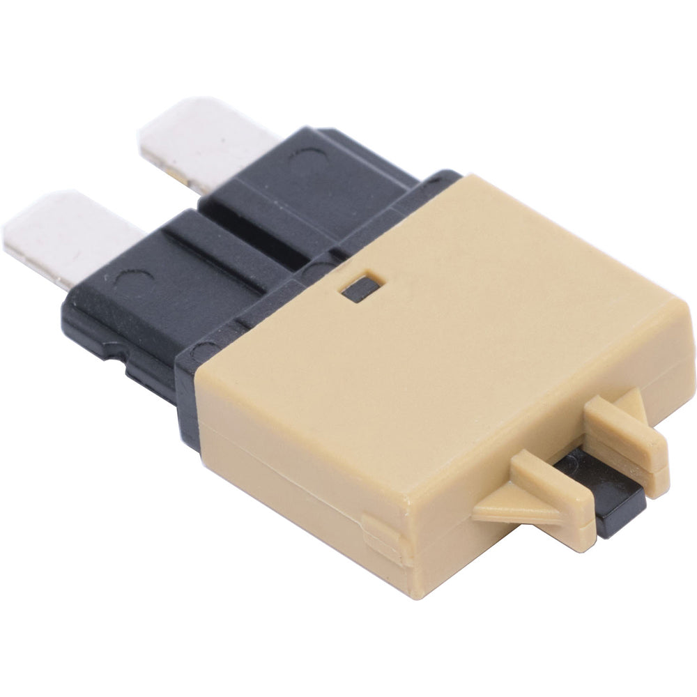 Blue Sea Systems ATO/ATC-Style Low Profile Circuit Breaker, For ST-Blade Fuse Blocks, 32V DC, Thermal Trip, Manual Reset, 2pk