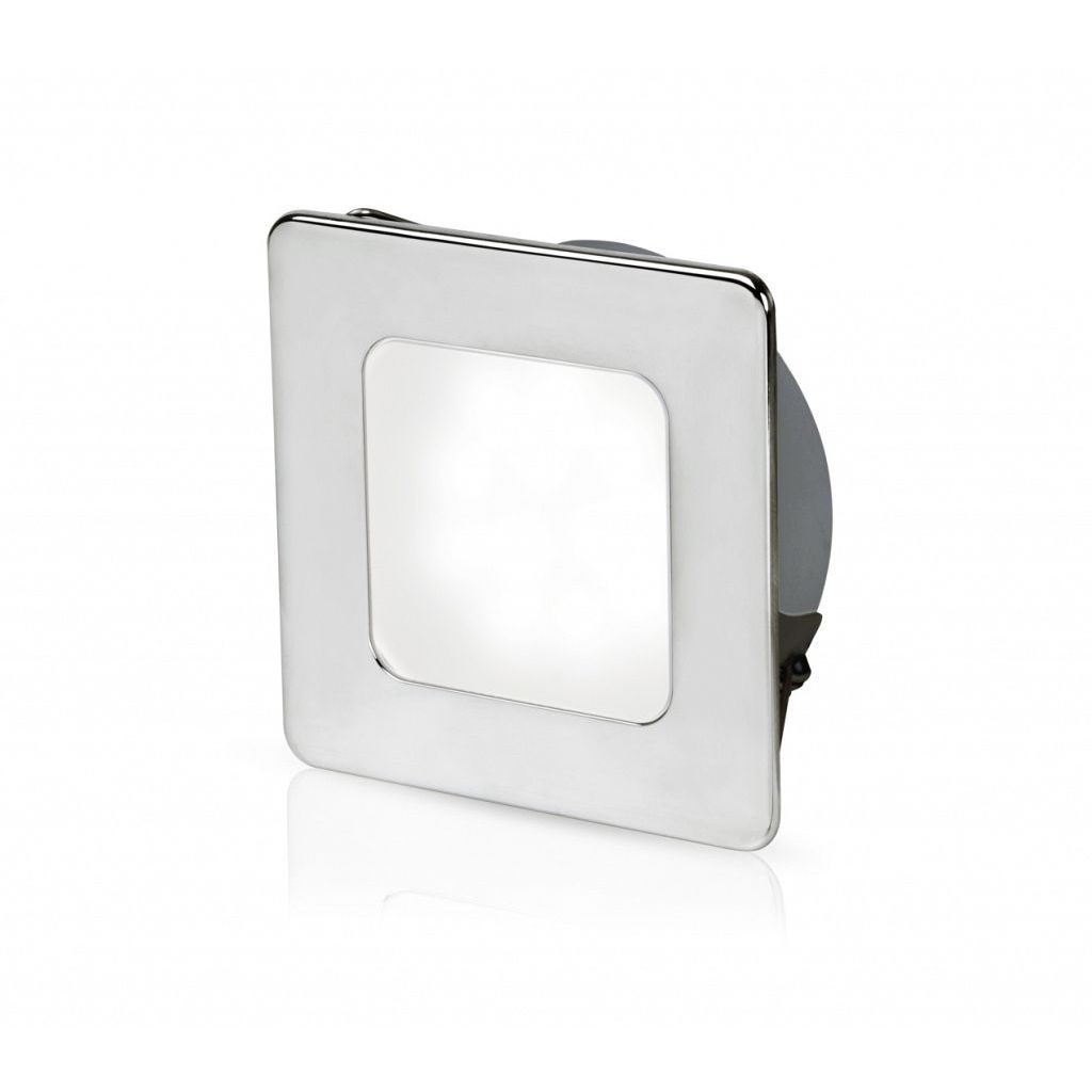Hella Marine EuroLED 95 Gen 2 LED Downlight, 9-33V, IP6K9K, SS316 Trim, PWM Dimmable, Spring Clip Recess Mount
