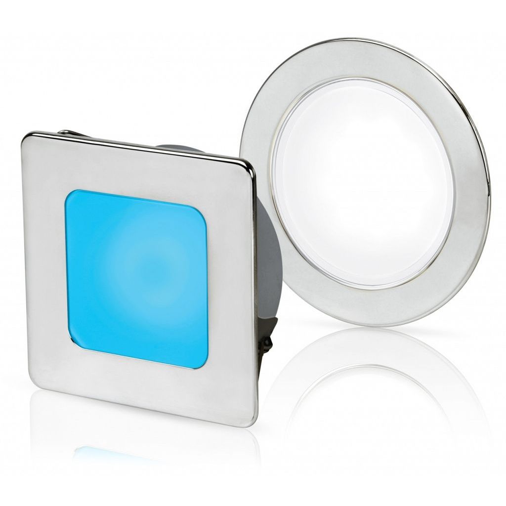 Hella Marine EuroLED 95 Gen 2 LED Downlight, 9-33V, IP6K9K, SS316 Trim, PWM Dimmable, Spring Clip Recess Mount