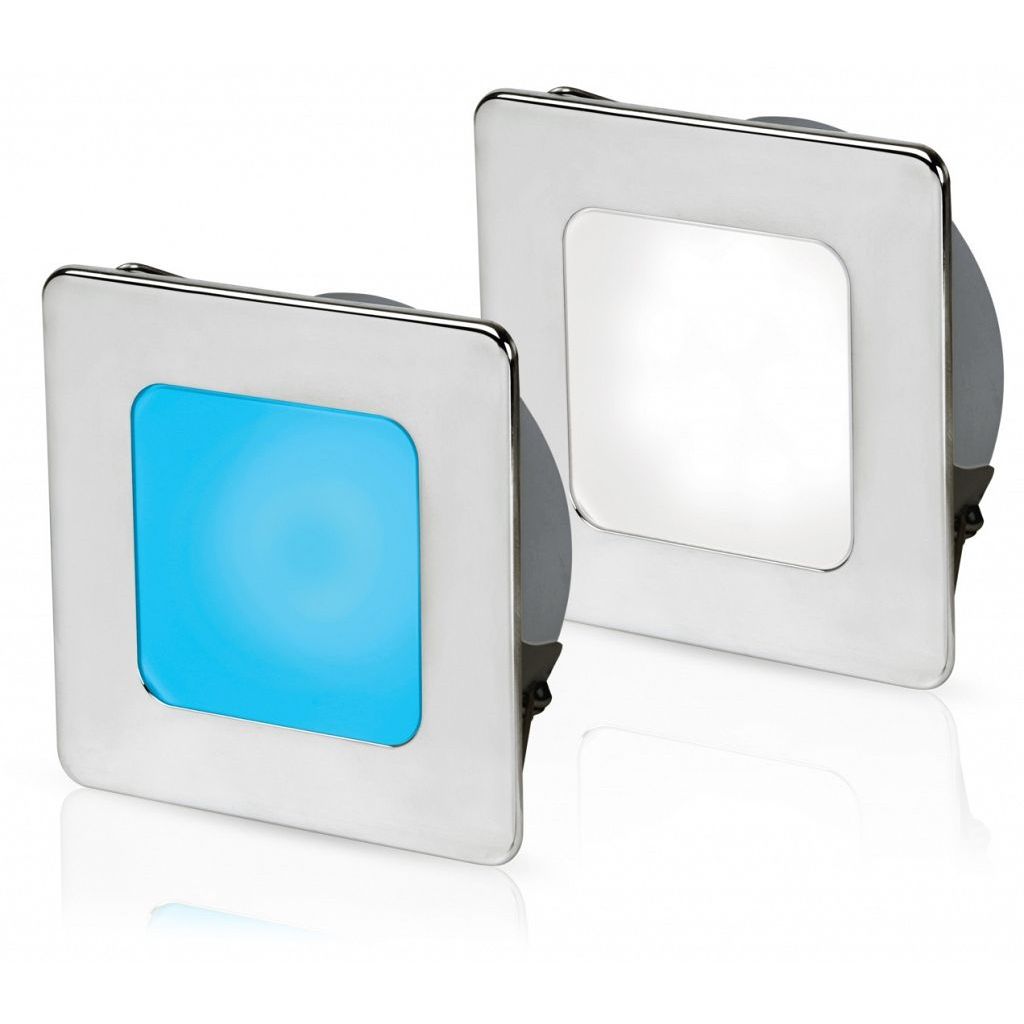 Hella Marine EuroLED 95 Gen 2 LED Downlight, 9-33V, IP6K9K, SS316 Trim, PWM Dimmable, Spring Clip Recess Mount
