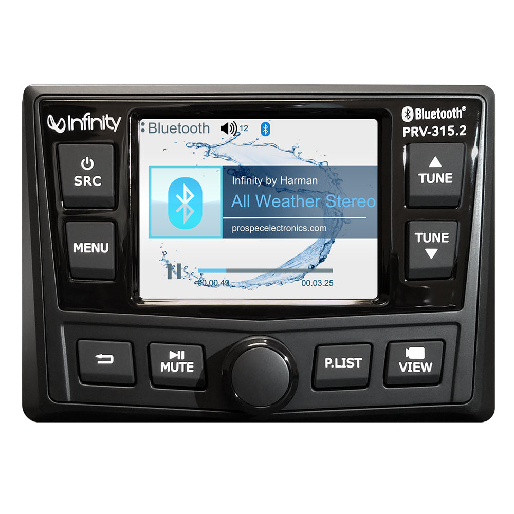 Infinity - PRV315 AM/FM/BT/USB Stereo Receiver