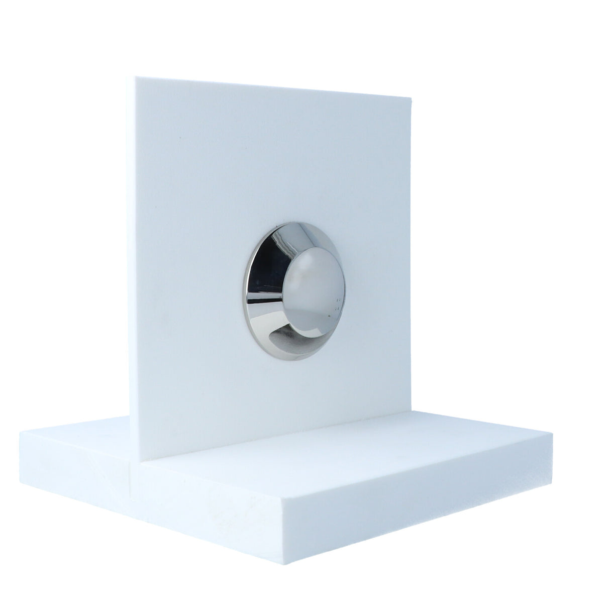 Mega LED - Moonlight LED Courtesy Light - 3W, Warm White 3000K, Surface Mounting, Stainless Steel Housing, 24V DC