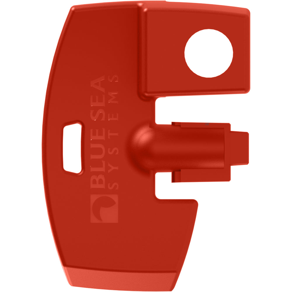 Blue Sea Systems M-Series Battery Switch Spare Locking Key, Red