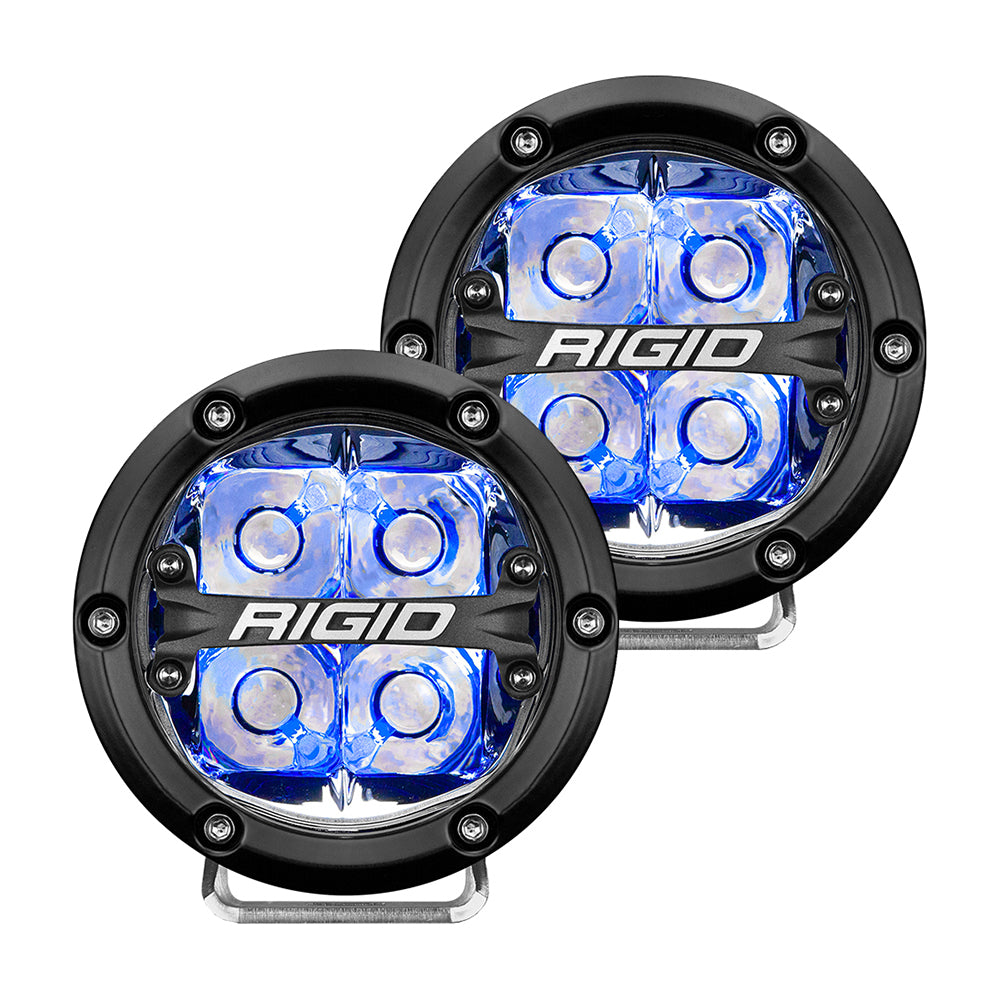 RIGID Industries - 360-Series - Off-Road, Black Housing