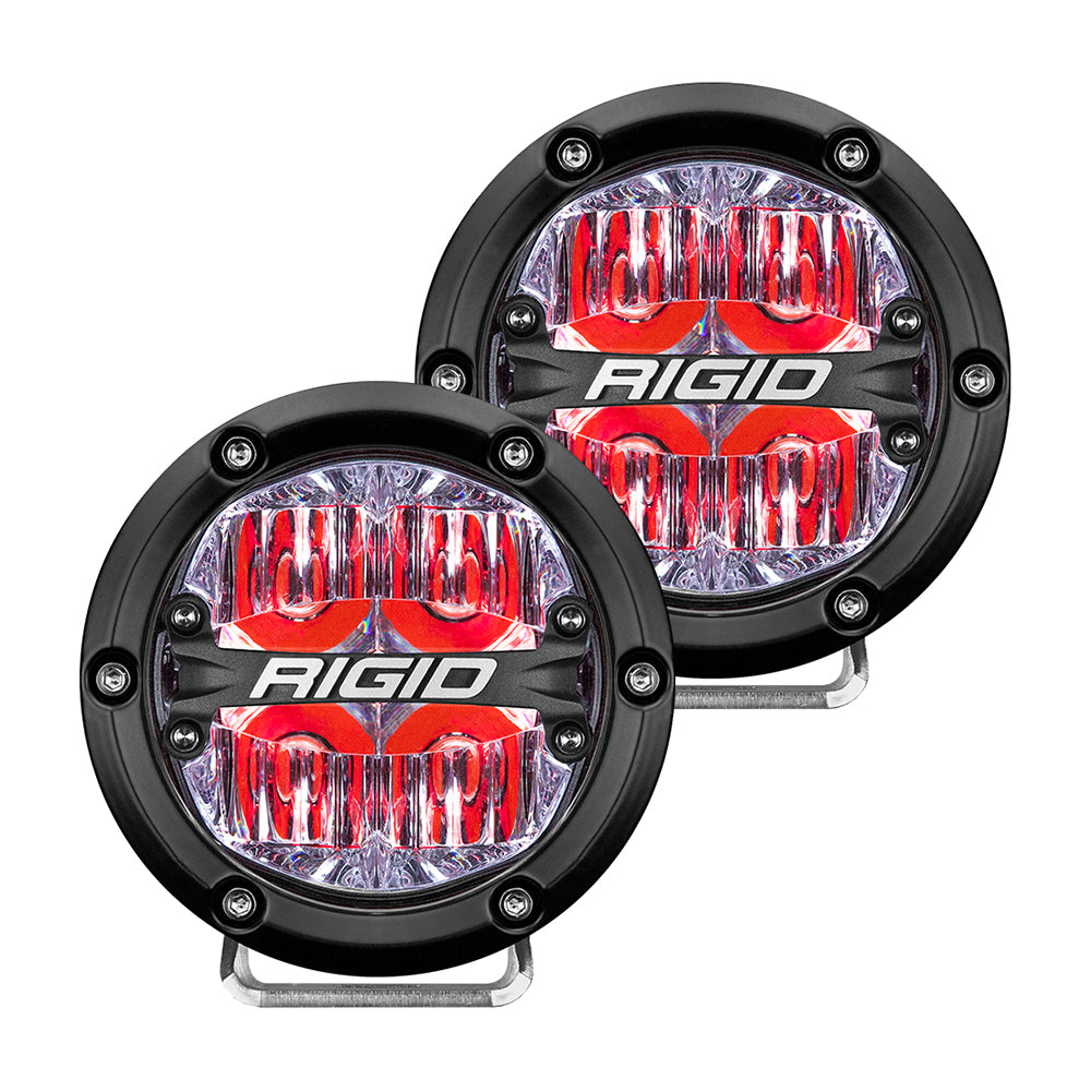 RIGID Industries - 360-Series - Off-Road, Black Housing