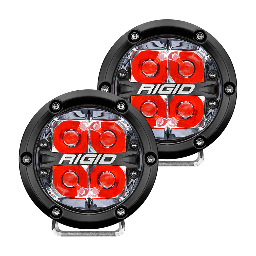 RIGID Industries - 360-Series - Off-Road, Black Housing