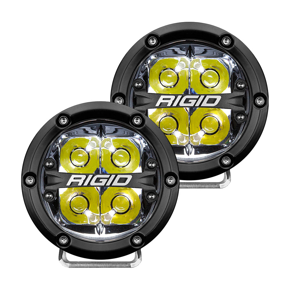 RIGID Industries - 360-Series - Off-Road, Black Housing
