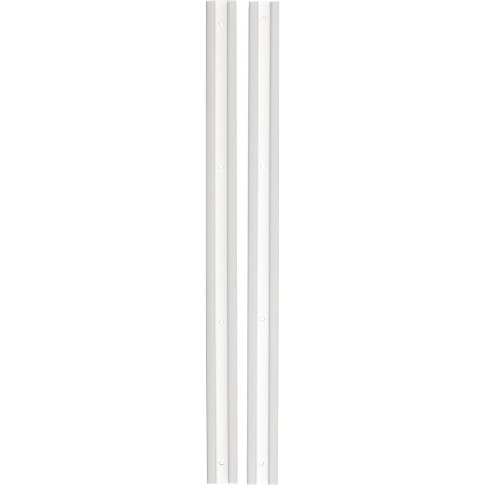 TACO Marine Poly Premium Trailer Glyde Slicks, 2 ft, 1-1/2 in Wide, 7/16 in Thick, 6pk