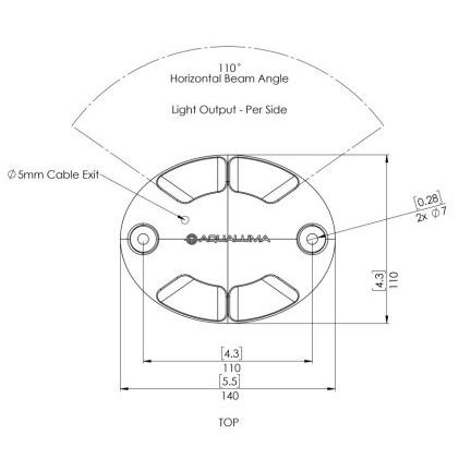 Aqualuma - Pathway Light - 12V, IP66