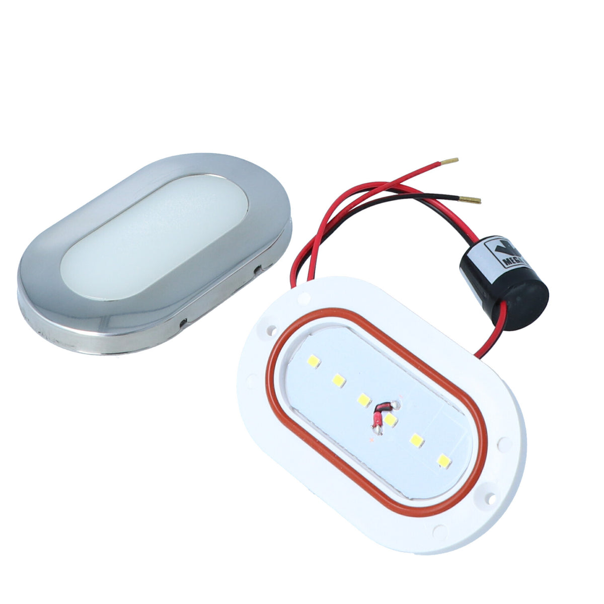 Mega LED - Chalki LED Courtesy Light - 2W, Surface Mounting, 10-30V DC
