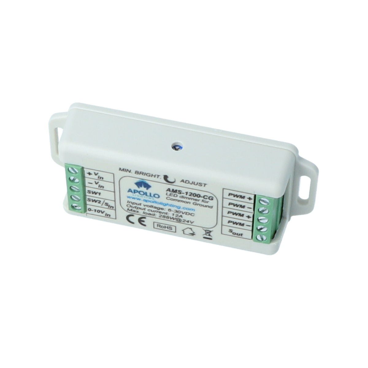 Apollo - Common Ground LED Dimmer - Low Voltage - 5Amps/12Amps