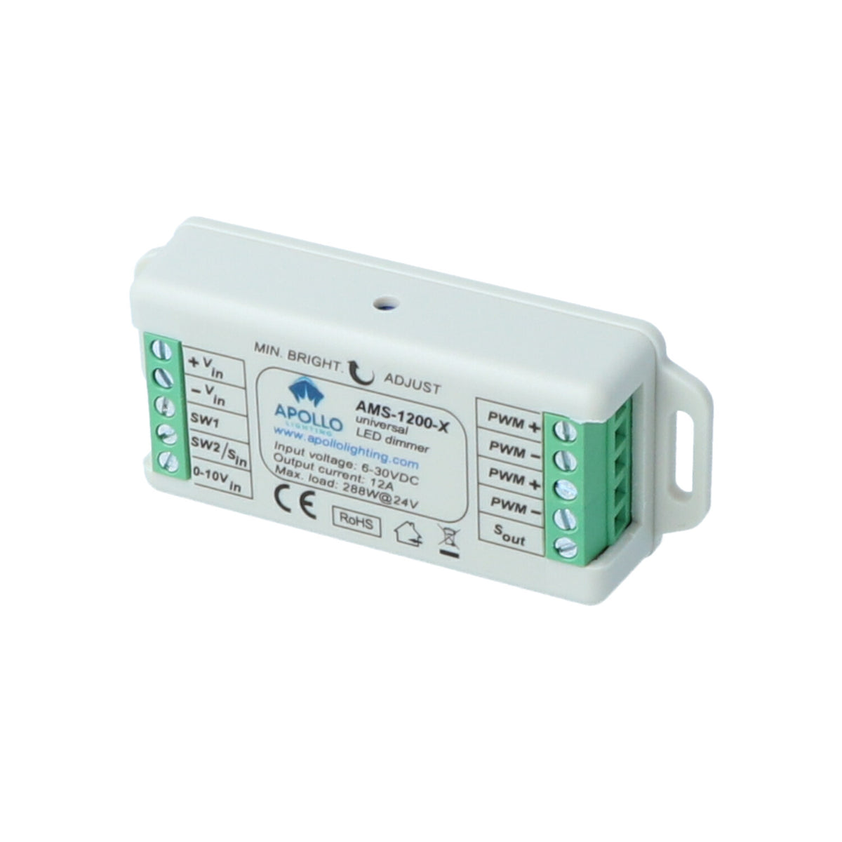 Apollo - Universal LED Dimmer - Low Voltage - 5Amps/12Amps