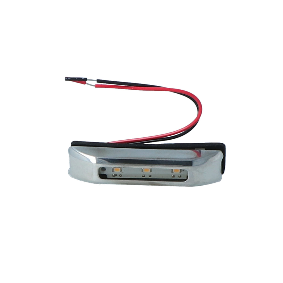 Mega LED - Ira LED Courtesy Light - 1.2W, 10-30V DC, Stainless Steel Bezel