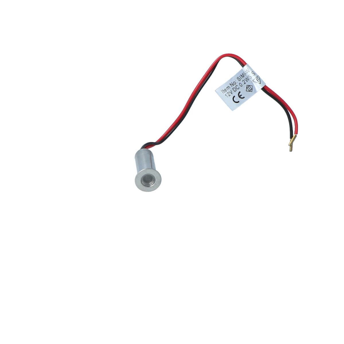 Mega LED - Simi LED Courtesy Light - 0.2 Watt, Stainless Steel 316 Housing, 12V DC/24V DC