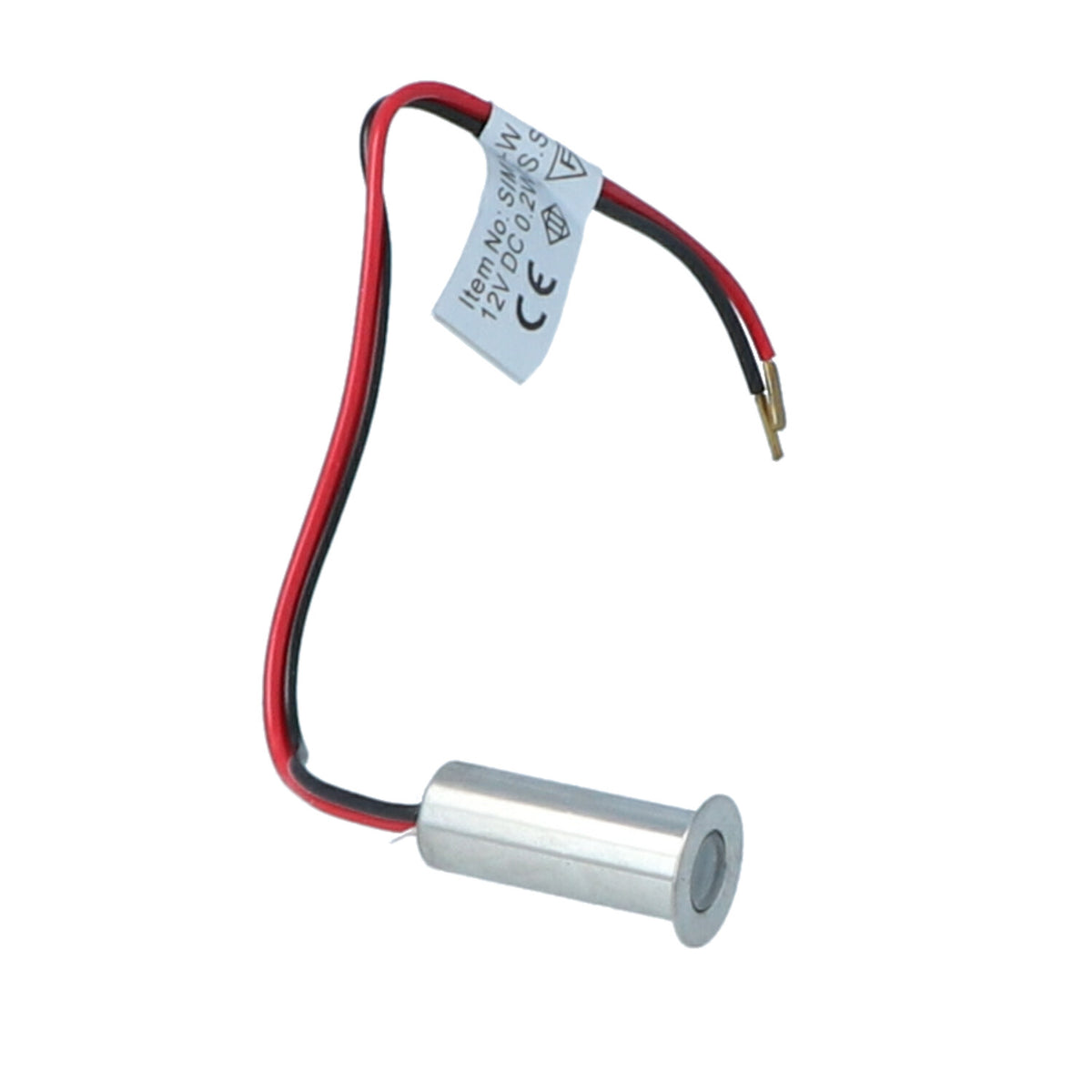 Mega LED - Simi LED Courtesy Light - 0.2 Watt, Stainless Steel 316 Housing, 12V DC/24V DC