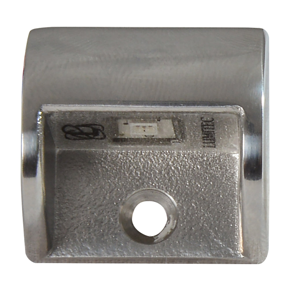 Lumitec Andros LED Courtesy Light, 10-16V, IP67, SS316, 1 x 1 in