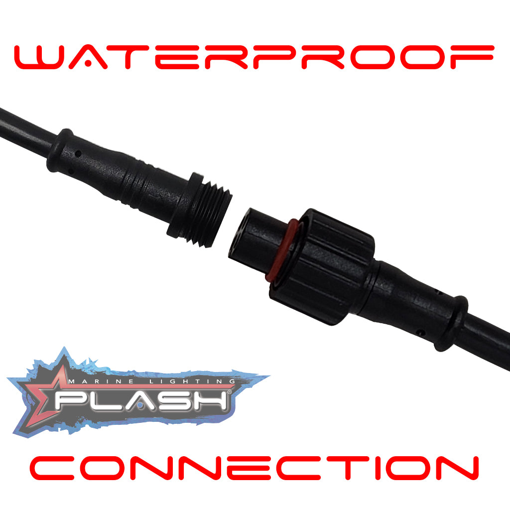 Plash - JL Audio M3/M6 880X CANS (PAIR) LED Speaker Ring - RGB, 12V, IP67 (SPKR-KIT-JL-M6-880CANS)