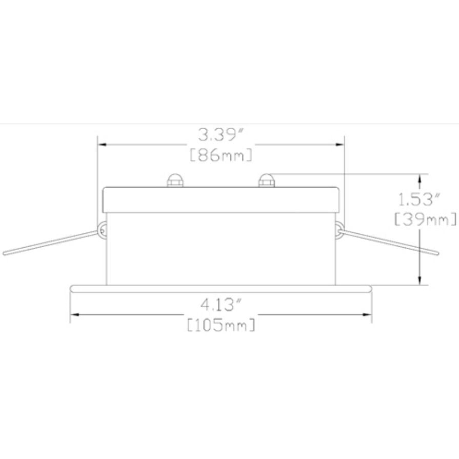 Imtra - A105 PowerLED Downlight - 10-40VDC, 4.7W, IP65