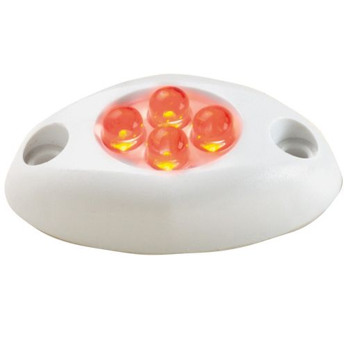 Imtra - LED Cluster Courtesy Light - White, IP65, Plastic, Screws Mount