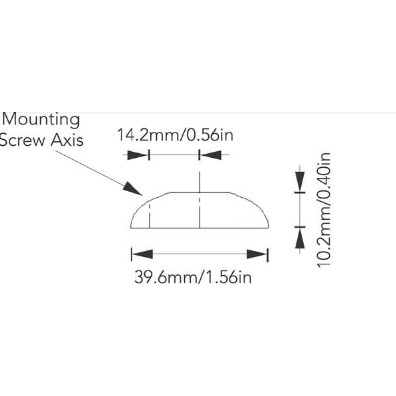 Imtra - LED Cluster Courtesy Light - White, IP65, Plastic, Screws Mount