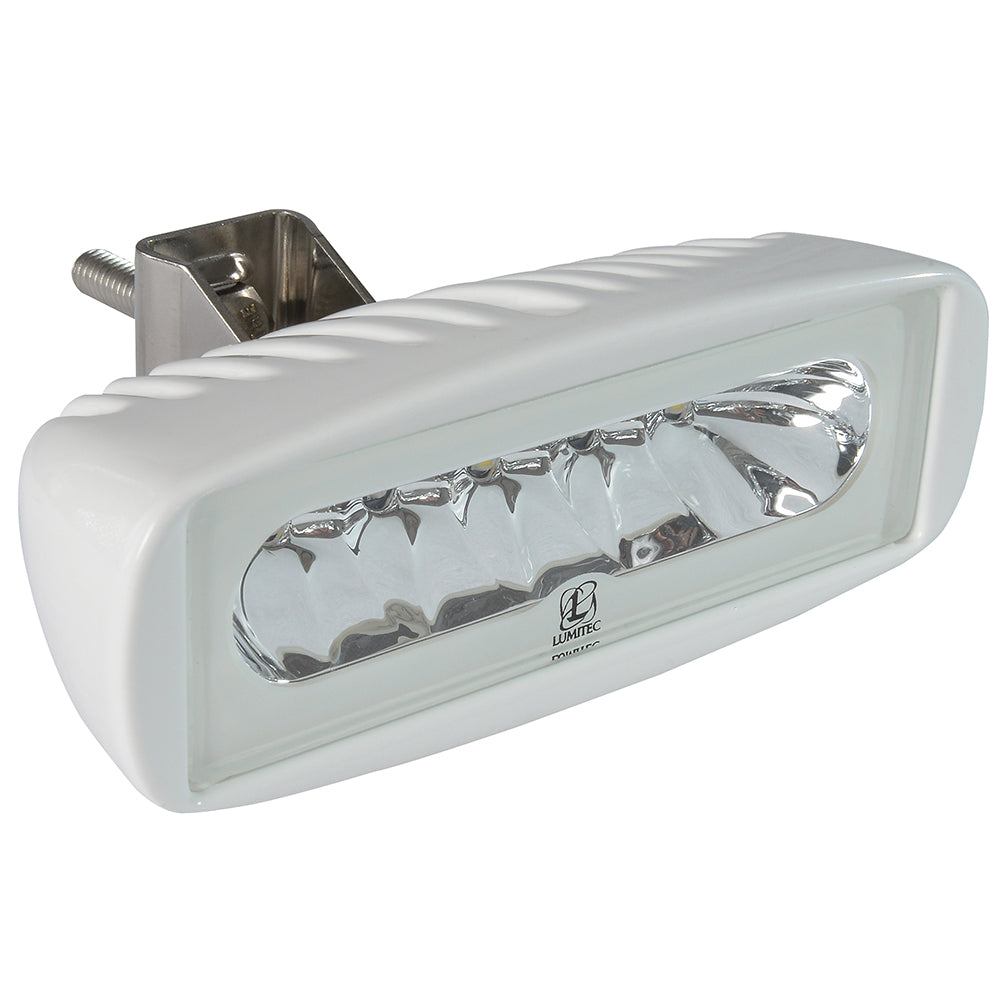 Lumitec Caprera2 Bracket Mount LED Flood Light, 2-Color, 10-30V, IP67