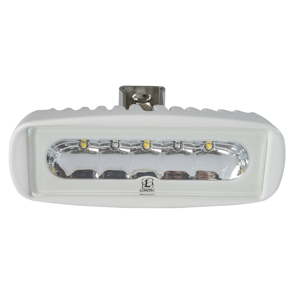 Lumitec Caprera2 Bracket Mount LED Flood Light, 2-Color, 10-30V, IP67
