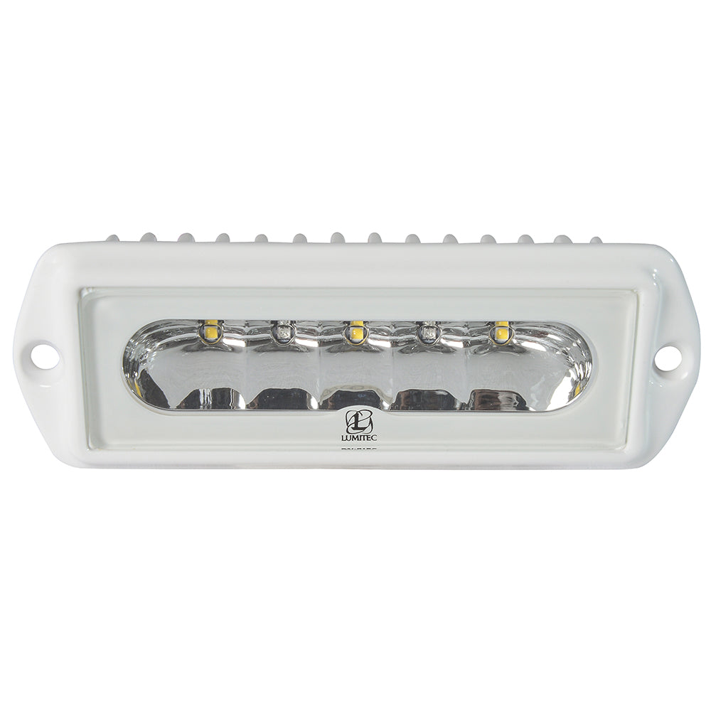 Lumitec Capri2 Flush Mount LED Flood Light, 10-30V, IP67, 16W, Two-Color, Dimmable