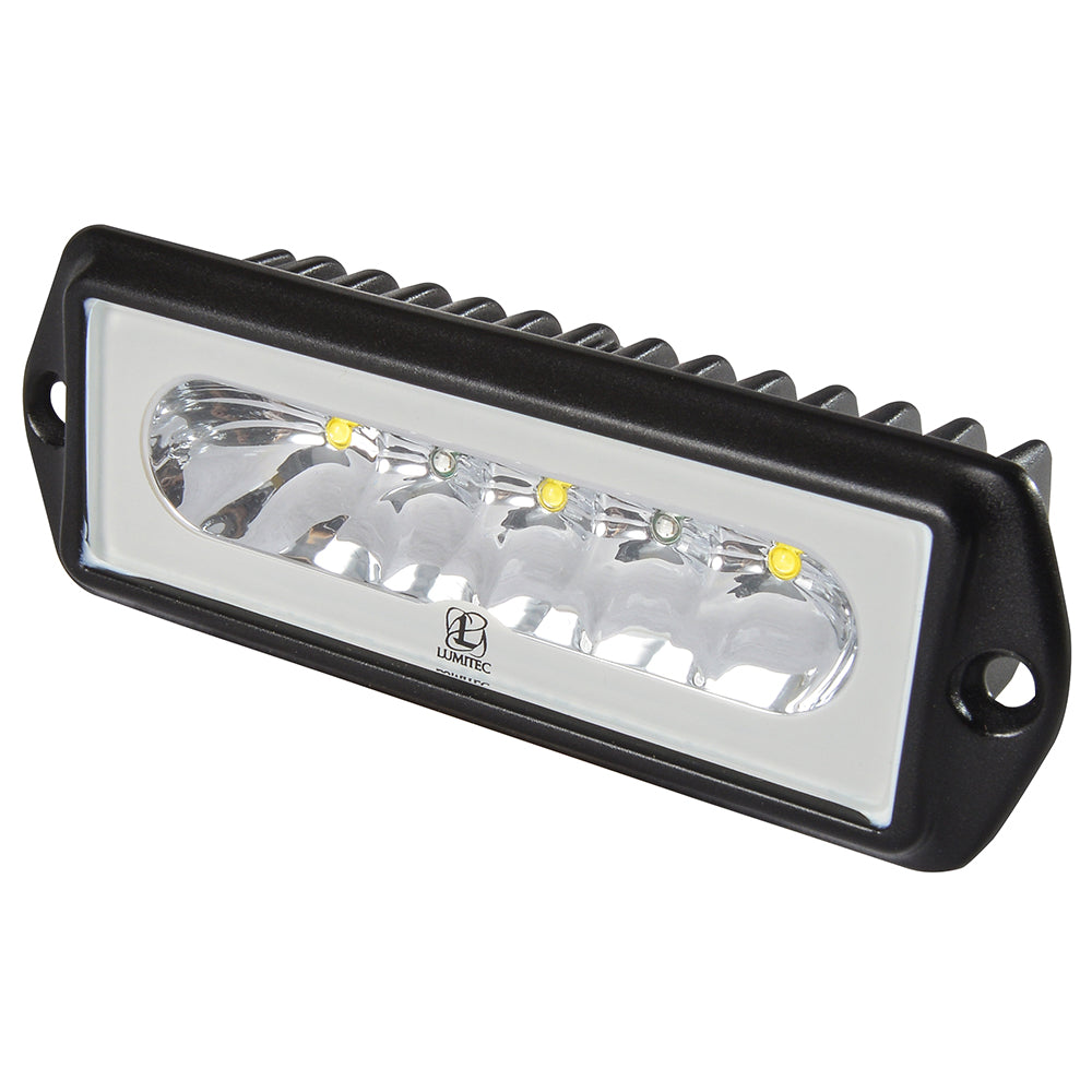 Lumitec Capri2 Flush Mount LED Flood Light, 10-30V, IP67, 16W, Two-Color, Dimmable