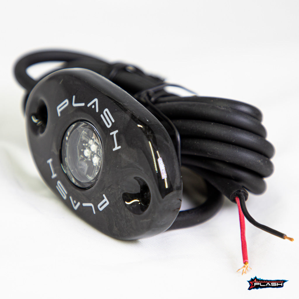 Plash - LED Deck Light - Black, 9W, 9-24V, IP68