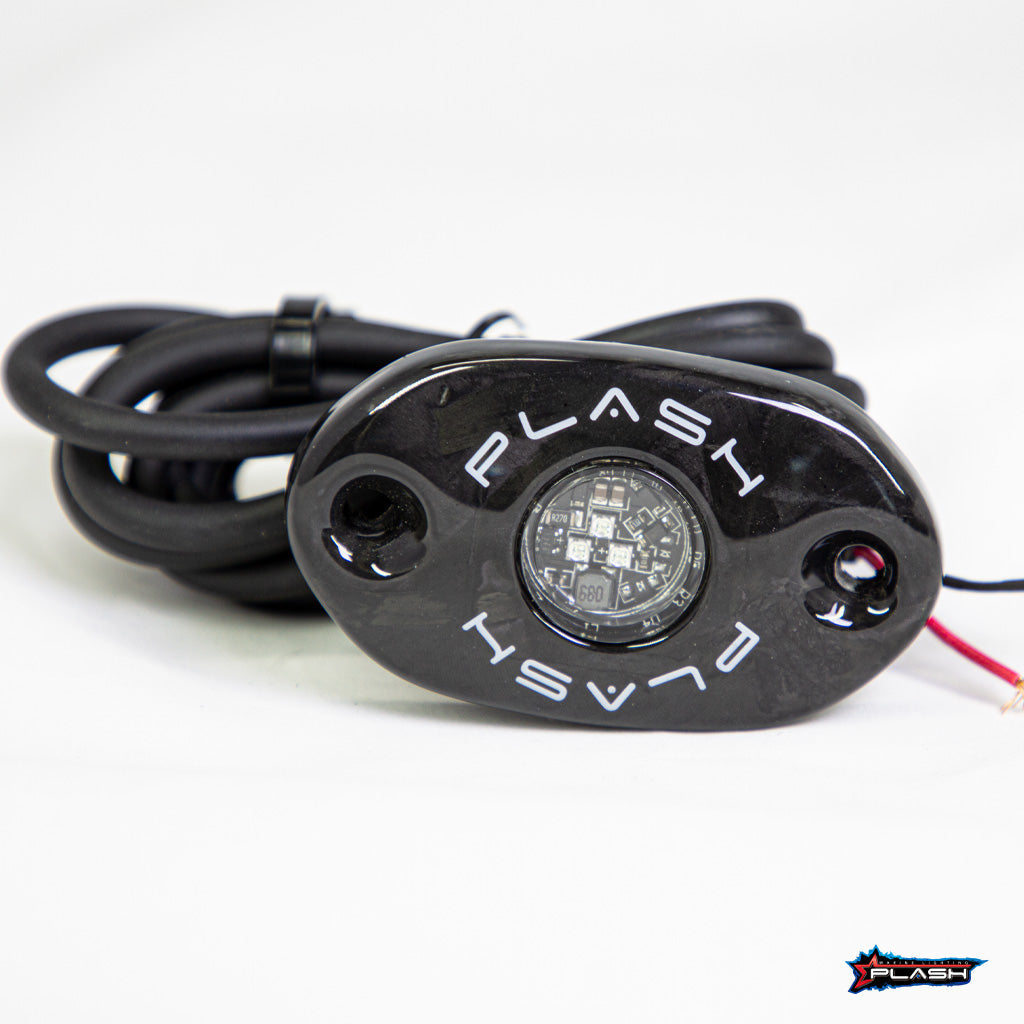 Plash - LED Deck Light - Black, 9W, 9-24V, IP68