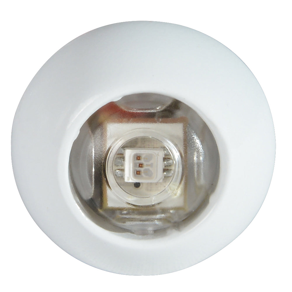 Lumitec Exuma LED Courtesy Light, 10-16V, IP67, 0.98in Dia, 0.55W