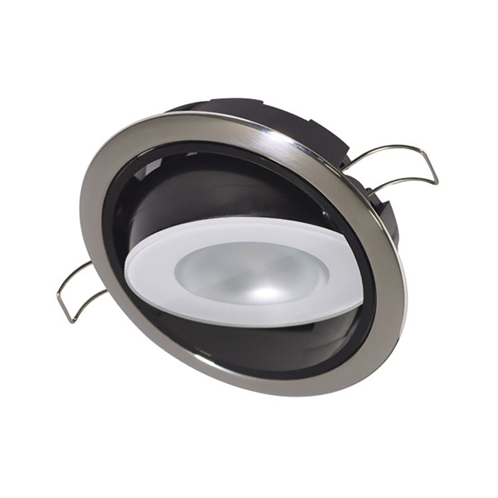 Lumitec Mirage Positionable LED Down Light, 10-30V DC, IP67, 33° Pivot, 2.72 in Cutout