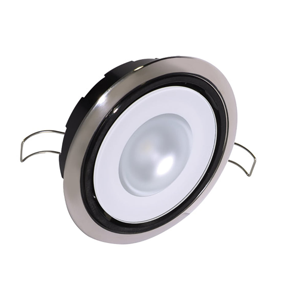 Lumitec Mirage Positionable LED Down Light, 10-30V DC, IP67, 33° Pivot, 2.72 in Cutout