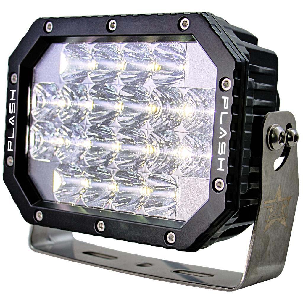 Plash - Quad LED Search Light - 60W, IP69K, 9-36V, 5400lm