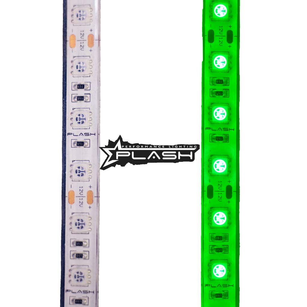 Plash - Waterproof Flexible Light Strip - IP68, 12V, 2400Lm, 0.275A, 72W