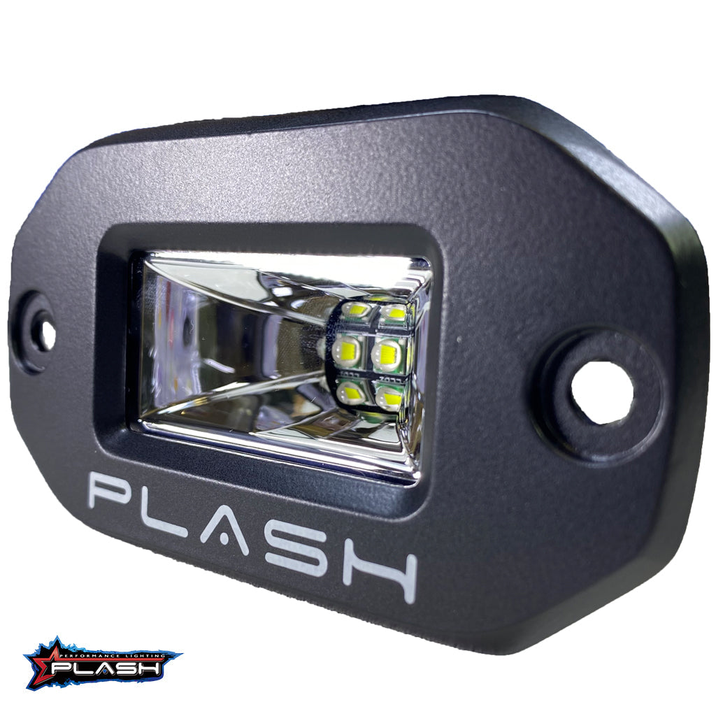 Plash - Low Profile LED Flood Light - 9-36V, IP69K, 1.6A, 2600lm